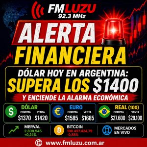 Dólar hoy en Argentina: supera los $1400 (24 de abril – 15:05)