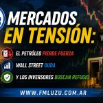 Mercados en tensión: el petróleo pierde fuerza, Wall Street duda y los inversores buscan refugio