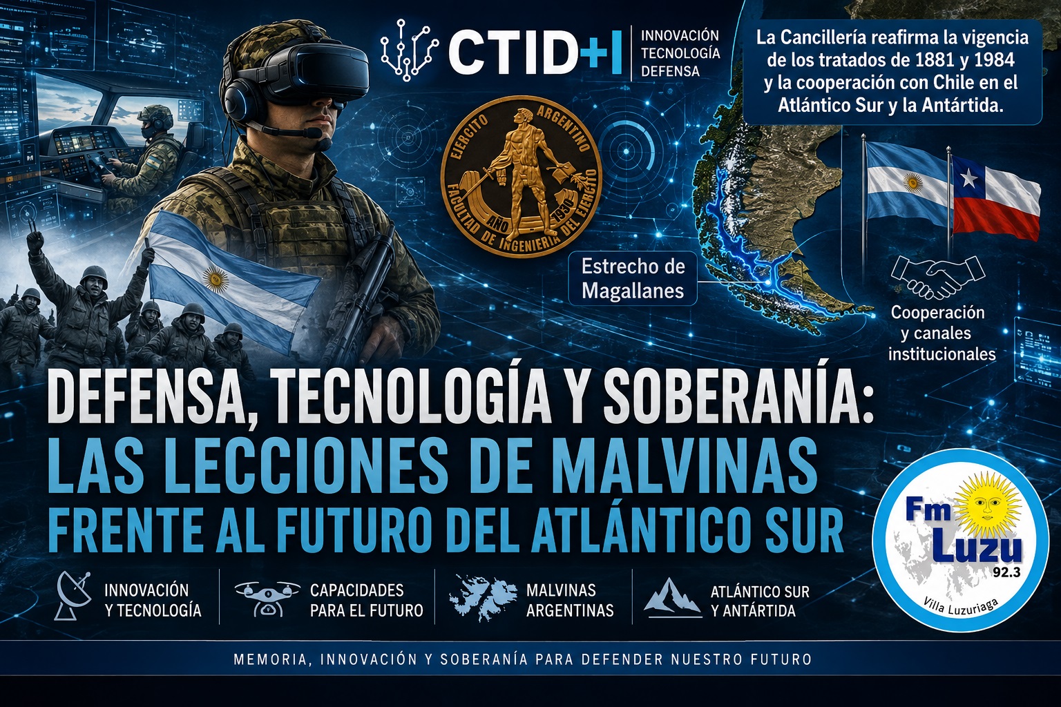 Defensa, tecnología y soberanía: las lecciones de Malvinas y el futuro estratégico del Atlántico Sur